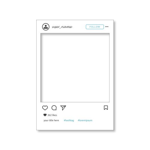 Szelfi keret 100x120 cm