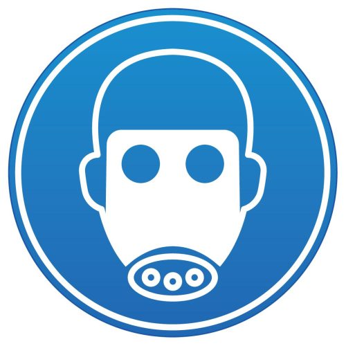 Légzésvédő használata kötelező